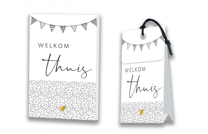ZWART & WIT MET EEN VLEUGJE GOUD   Welkom thuis