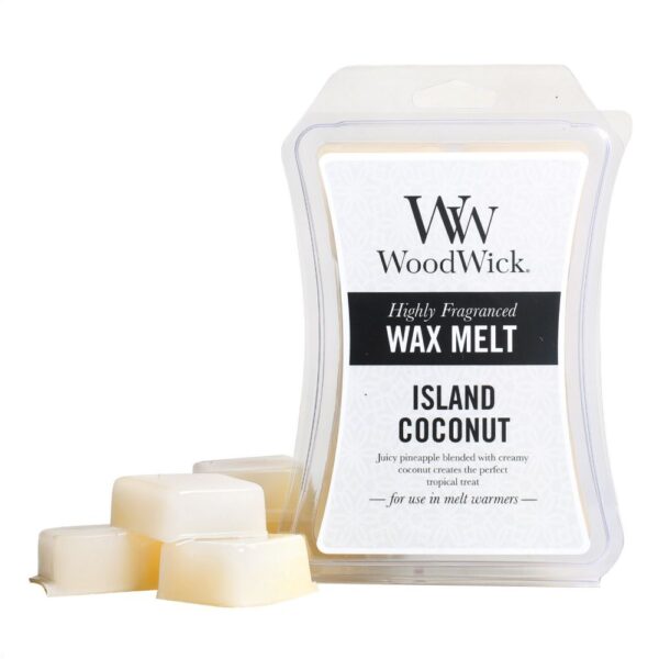 Woodwick Waxmelts   Island Coconut