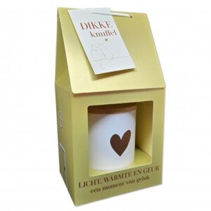 Kaarshuisje ♥ “Dikke Knuffel!” GOLD COLLECTION